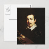 Guido Reni - Self Portret Briefkaart (Voorkant / Achterkant)