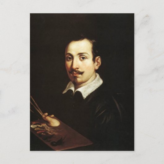 Guido Reni - Self Portret Briefkaart (Voorkant)