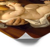 Guido Reni - Sint-Jozef en het Christelijk Kind Poster (Hoek)
