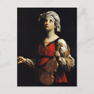 Guido Reni- St Cecilia Briefkaart