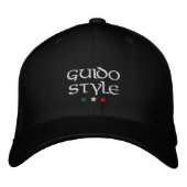 "Guido Style" geborduurd pet (Voorkant)