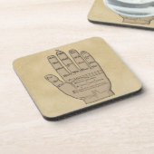 Guidonian Hand, Medieval Music Theory Bier Onderzetter (Linkerzijde)