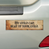 Guild Bumpersticker (Op auto)