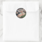 Guildford Cathedral Ronde Sticker (Tas)