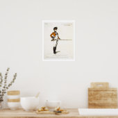 Guildhall Light Infantry Volunter, bord 33 van Poster (Keuken)