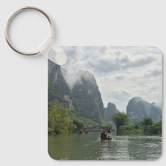 Guilin, China 2 sided Keychain (Voorkant)