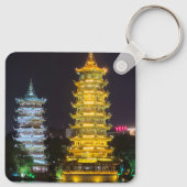 Guilin, China 2 sided Keychain (Achterkant)