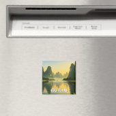 Guilin China Li River Travel Magneet (Insitu (Vaatwasser))