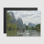 Guilin, China Magnet Card (Voorkant / Achterkant)