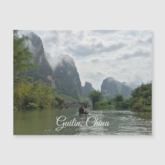 Guilin, China Magnet Card (Voorkant)