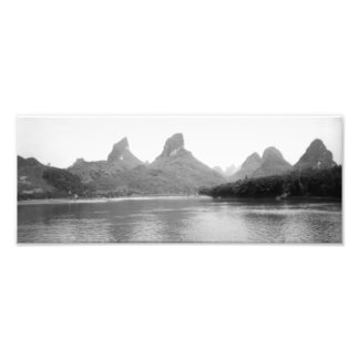 Guilin Landscape Foto Afdruk