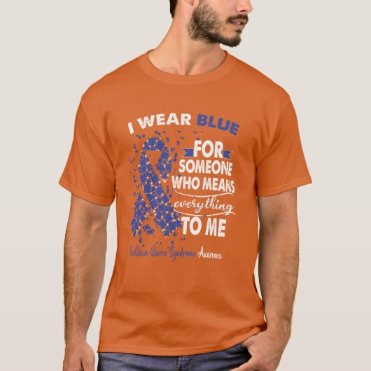 Guillain-Barre Syndrome Awareness Warrior Support  T-shirt (Voorkant)