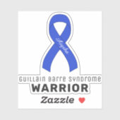 Guillain Barre Syndrome Vinyl Sticker (Vel)