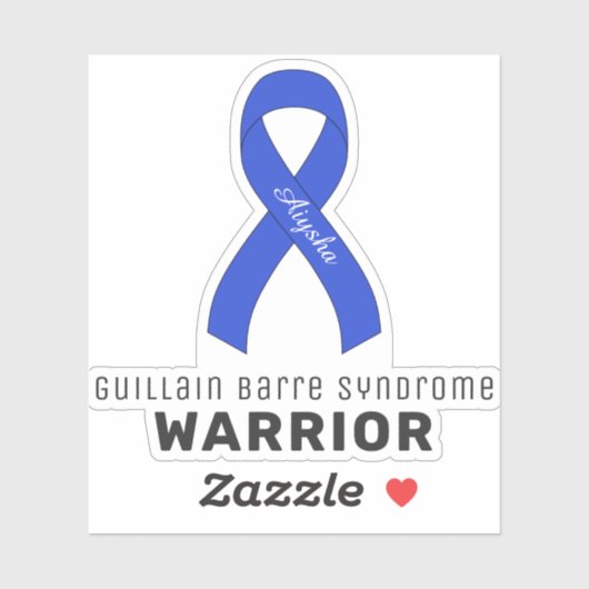 Guillain Barre Syndrome Vinyl Sticker (Vel)