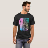 Guillain Barre Syndroom Bewustzijn Strijder Warrio T-shirt (Voorkant volledig)