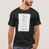 Guillaume Apollinaire, Calligramme Cheval T-shirt (Voorkant)