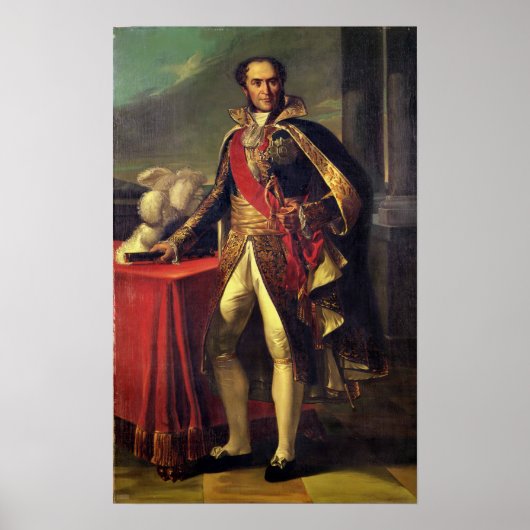Guillaume Brune na een schilderij Poster (Voorkant)