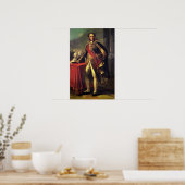 Guillaume Brune na een schilderij Poster (Keuken)