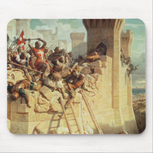 Guillaume de Clermont verdedigt het Ptolemais Muismat