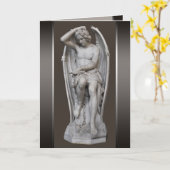 Guillaume Geefs Lucifer CC0284 Wenskaart Kaart (Gele Bloem)