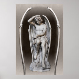 Guillaume Geefs Lucifer CC0286 Poster 36 in 91 cm