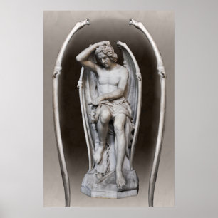 Guillaume Geefs Lucifer CC0286 Poster 36 in 91 cm