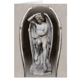 Guillaume Geefs Lucifer CC0287 Folded Card