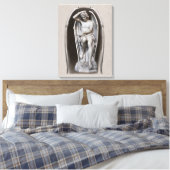 Guillaume Geefs Lucifer CC0288 24-inch 61 cm Canvas Afdruk (Insitu (Slaapkamer))