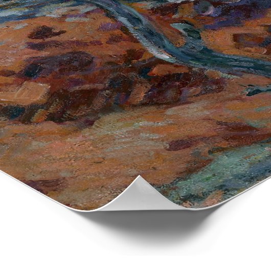 Guillaumin - Agay Les Roches Rouges Poster (Hoek)