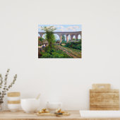 Guillaumin - Arcueil aqueduct at Sceaux Railroad Poster (Keuken)