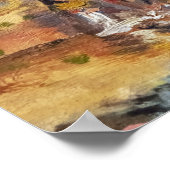 Guillaumin - Beaux-Arts de Carcassonne Les Lavandi Poster (Hoek)