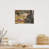 Guillaumin - Beaux-Arts de Carcassonne Les Lavandi Poster (Keuken)