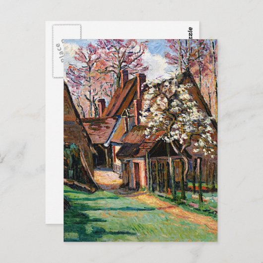 Guillaumin - Cabins te Jouy Briefkaart (Voorkant / Achterkant)