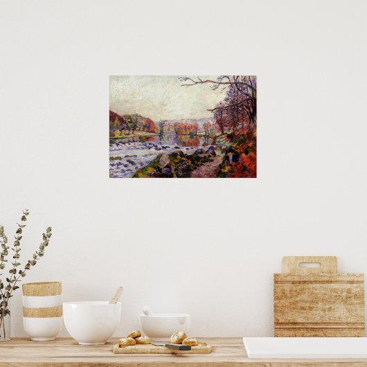 Guillaumin - de vallei van de Creuse Poster (Keuken)