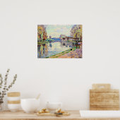 Guillaumin - de zegen in Samois Poster (Keuken)