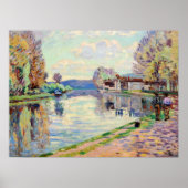 Guillaumin - de zegen in Samois Poster (Voorkant)