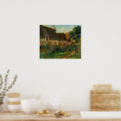 Guillaumin - Dorp op het eiland van Frankrijk Poster (Keuken)