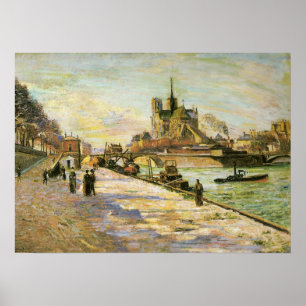 Guillaumin - Notre dame van Parijs Poster
