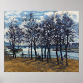 Guillaumin - Quai de La Rapee Poster (Voorkant)