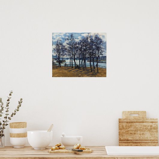 Guillaumin - Quai de La Rapee Poster (Keuken)