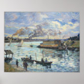 Guillaumin - River Scene Poster (Voorkant)