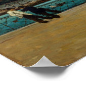 Guillaumin - Uitzicht van de Seine Paris Poster (Hoek)