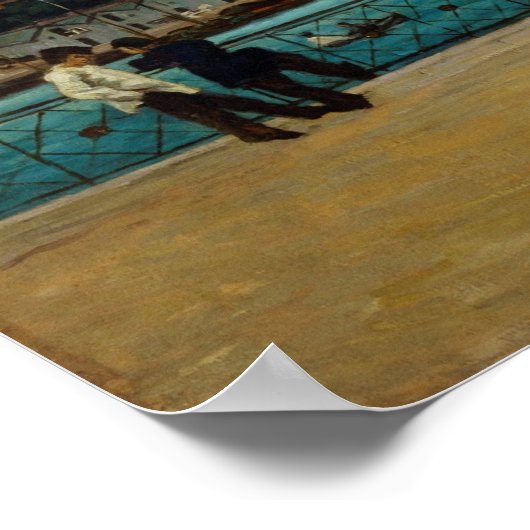 Guillaumin - Uitzicht van de Seine Paris Poster (Hoek)