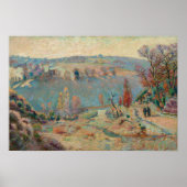 Guillaumin - White Frost in Sedelle Valley Poster (Voorkant)