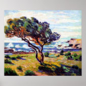 Guillaumin - Wind Gusts Le Brusc 1911 Poster (Voorkant)