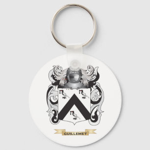 Guillemet-wapenstilstand (gezinscrest) sleutelhanger