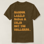 Guillermo T-shirt (Design voorkant)