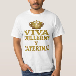 Guillermo y Caterina Boda Real Camisas y Mas T-shirt