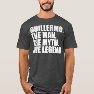 GuillermoGuillermo Naam Guillermo Voornaam T-shirt