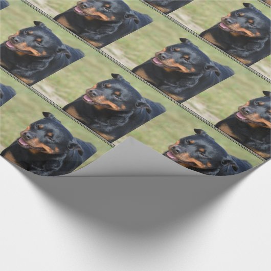 Guilless Rottweiler Cadeaupapier (Hoek)